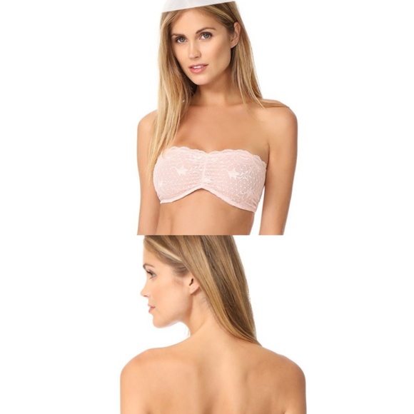 Relisted ✨️ Free People | pink bralette lace bandeau [XS] - Picture 6 of 8